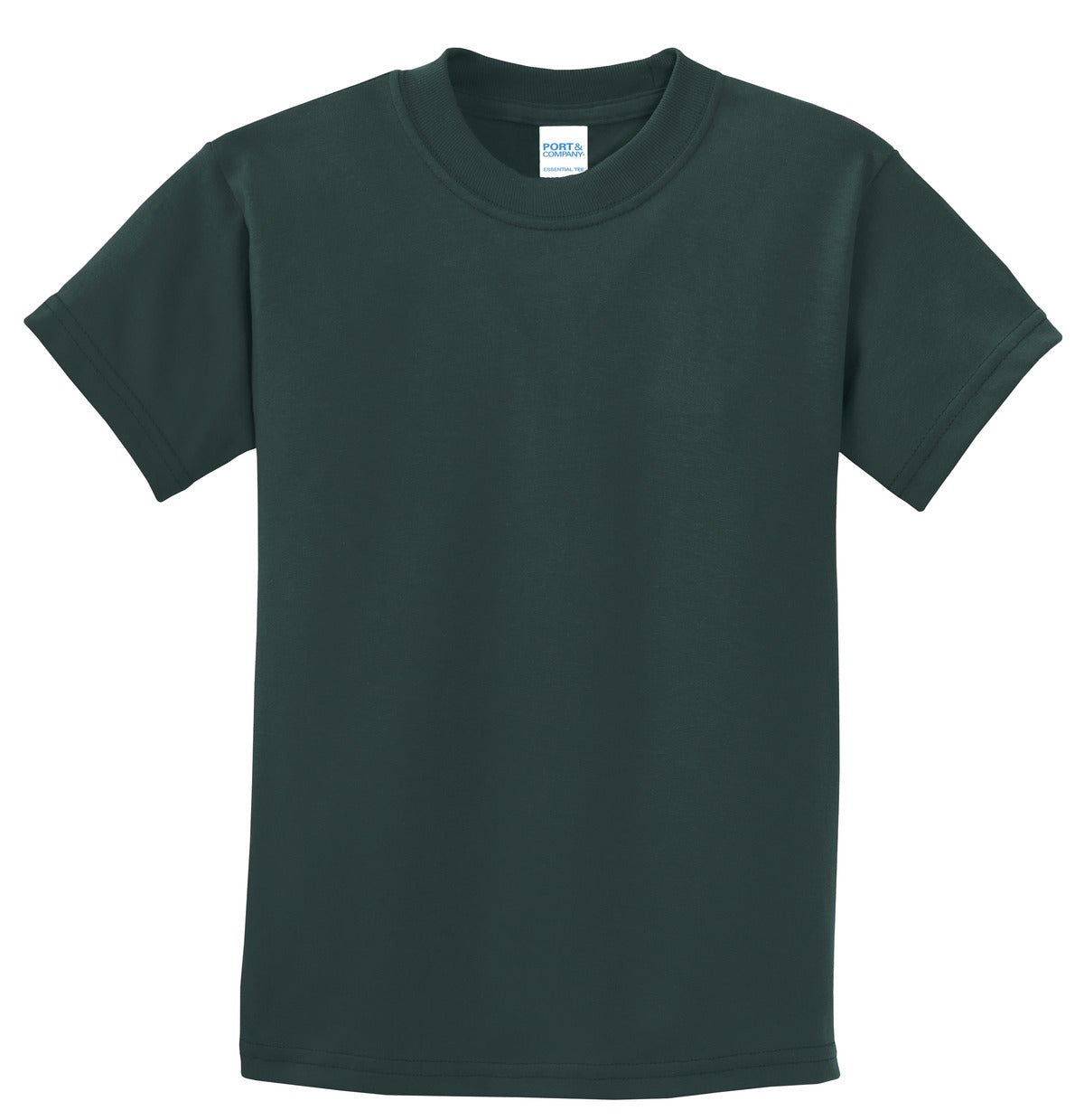Youth Essential Tee - Dark Green