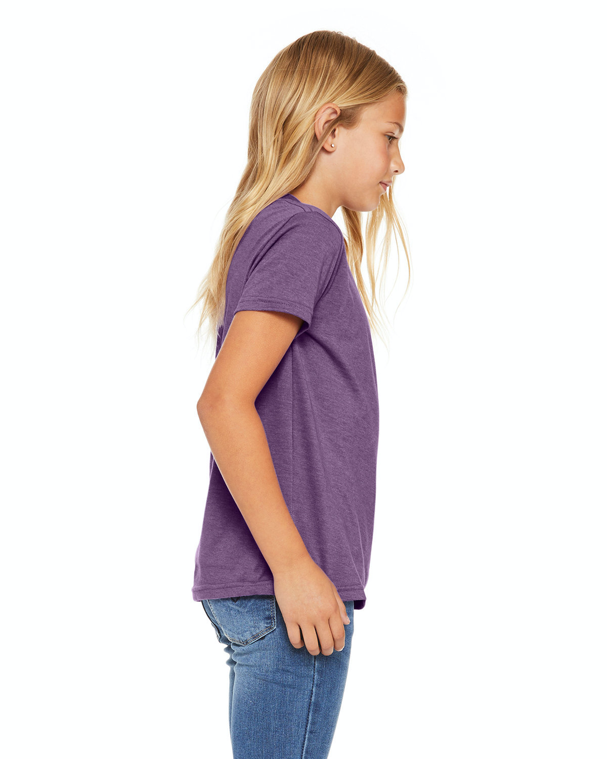 Youth Jersey T-Shirt - Heather Team Purple
