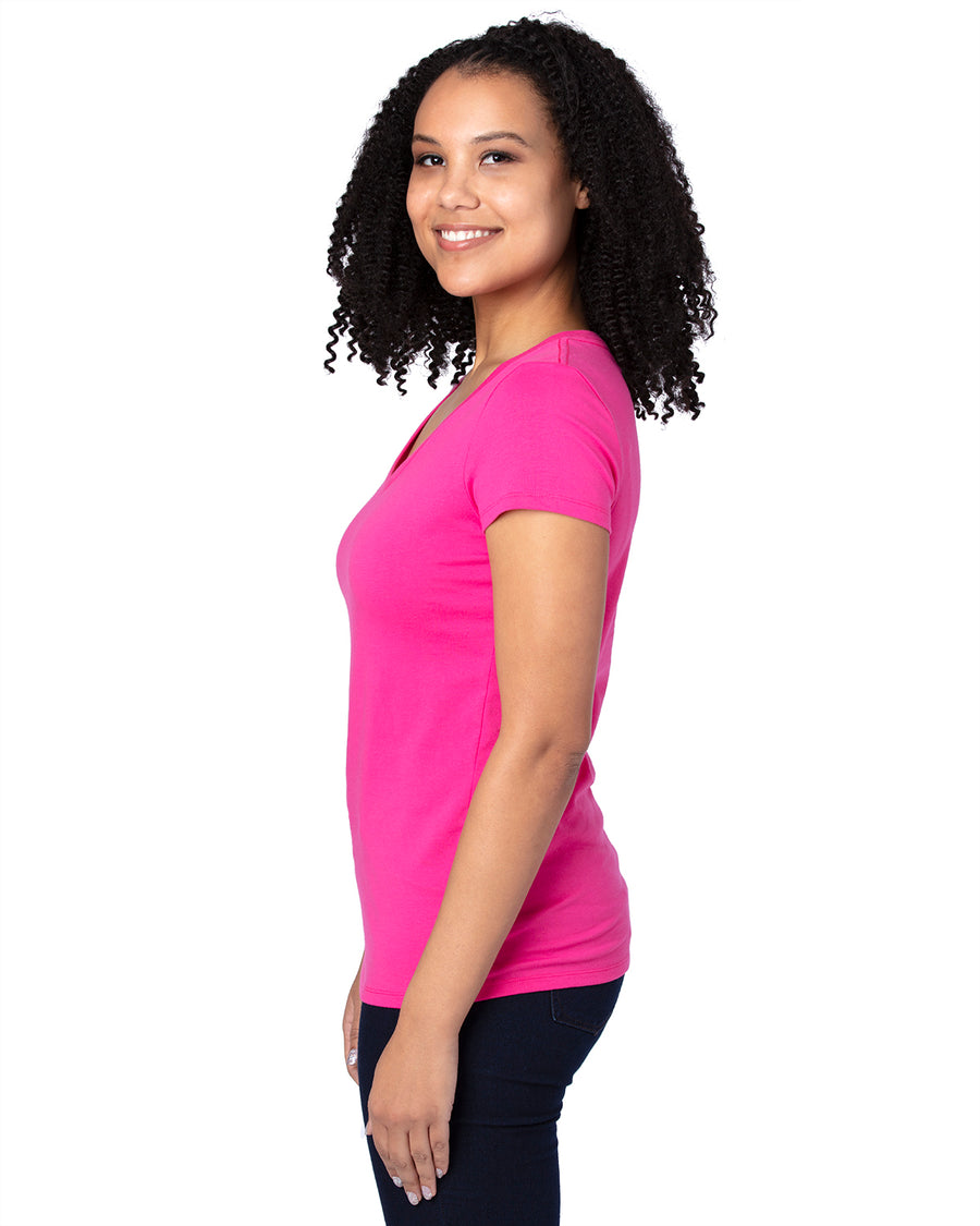 Women's Ultimate V-Neck T-Shirt - Hot Pink
