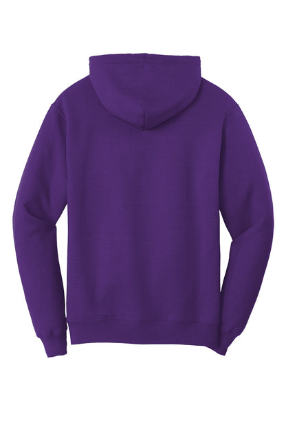 Unisex Core Fleece Pullover Hoodie - Team Purple