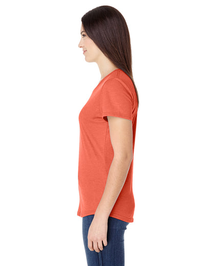 Women's Triblend T-Shirt - Heather Orange