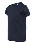 Youth Performance Short-Sleeve T-Shirt - Heather Navy