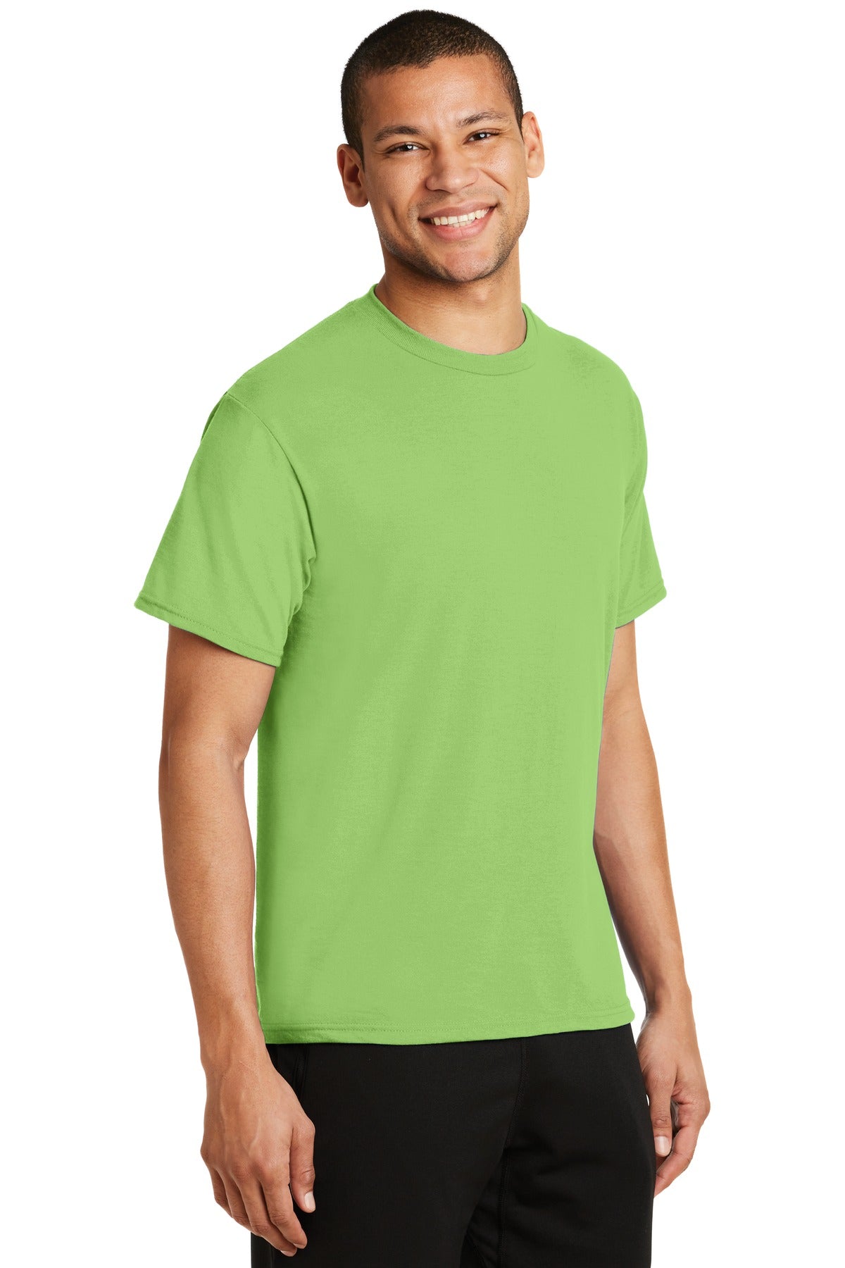 Unisex Performance Blend Tee - Lime