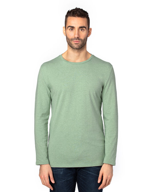 Unisex Ultimate Long-Sleeve T-Shirt - Army Heather