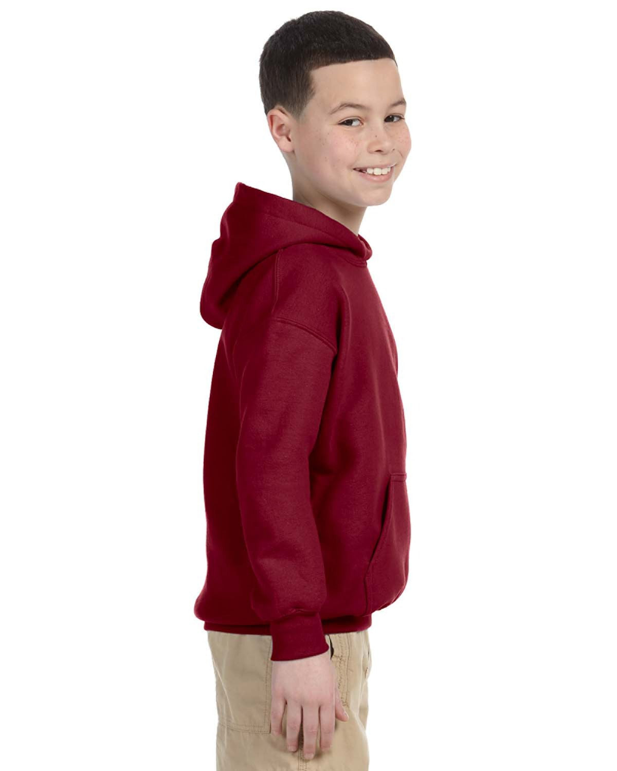 Youth Heavy Blend™ 50/50 Hoodie - Garnet