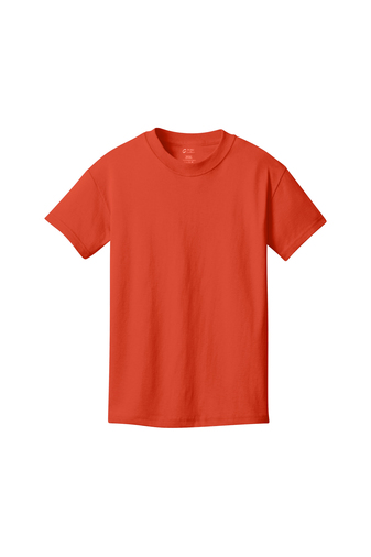 Youth Core Cotton Tee - Orange