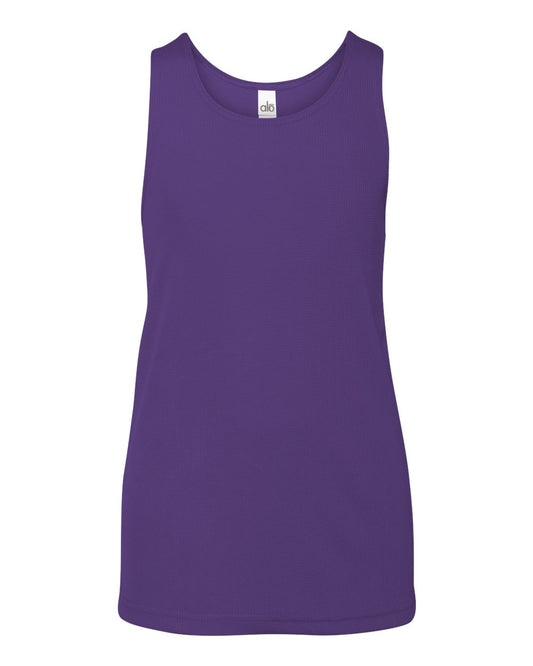 Youth Mesh Tank - Sport Purple