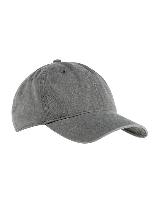 Pigment-Dyed Baseball Cap - Gray