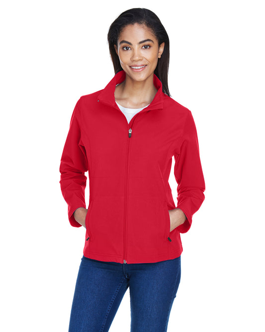 Women's Leader Soft Shell Jacket - Sport Red