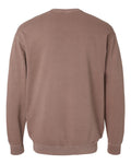 Unisex Lighweight Cotton Crewneck Sweatshirt - Espresso