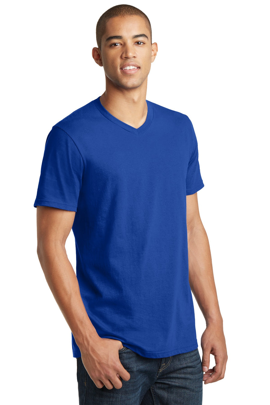 Unisex The Concert Tee V-Neck - Deep Royal