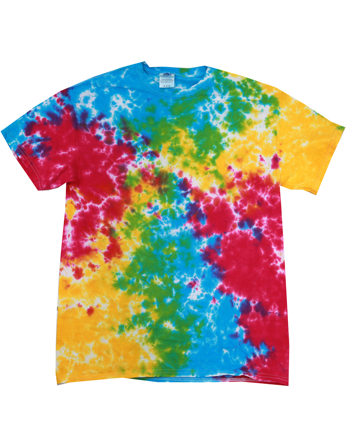 Unisex 100% Cotton T-Shirt - Multi Rainbow