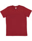 LAT 6101 - Youth Fine Jersey T-Shirt - Cardinal Blackout