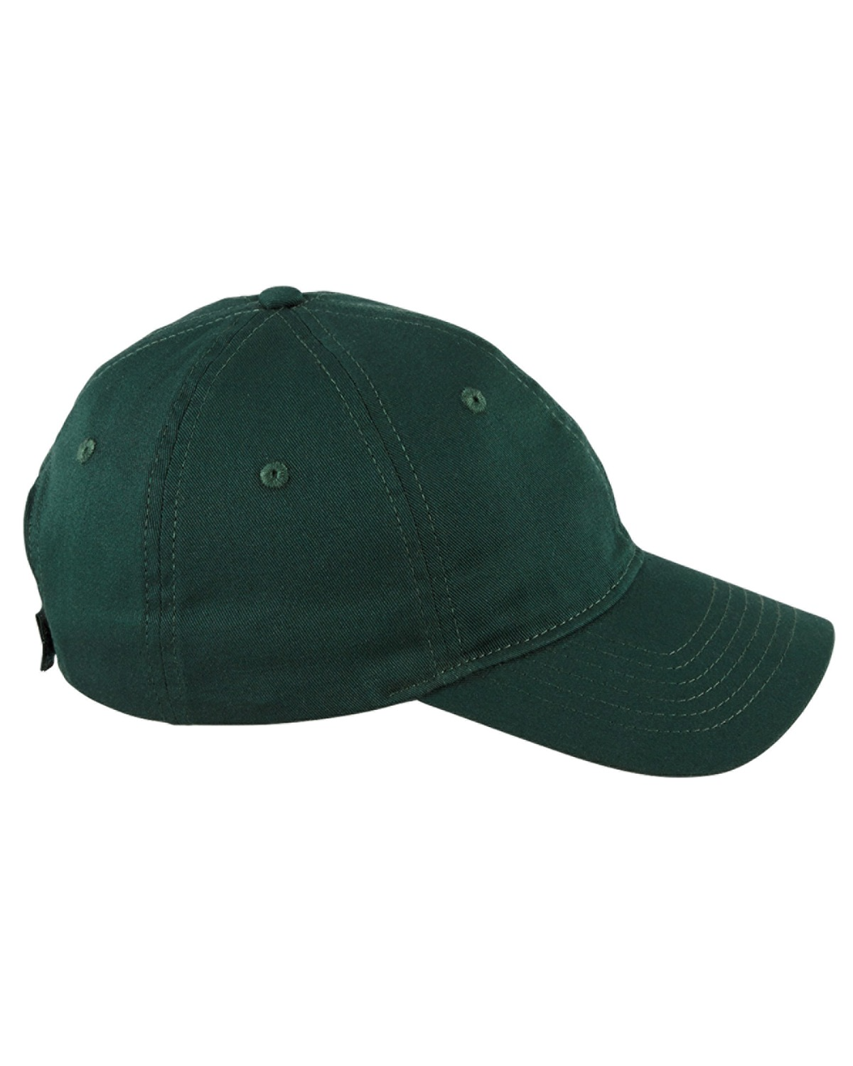 6-Panel Twill Unstructured Cap - Hunter