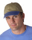Adams AD969 - Optimum Pigment Dyed-Cap - Khaki / Purple