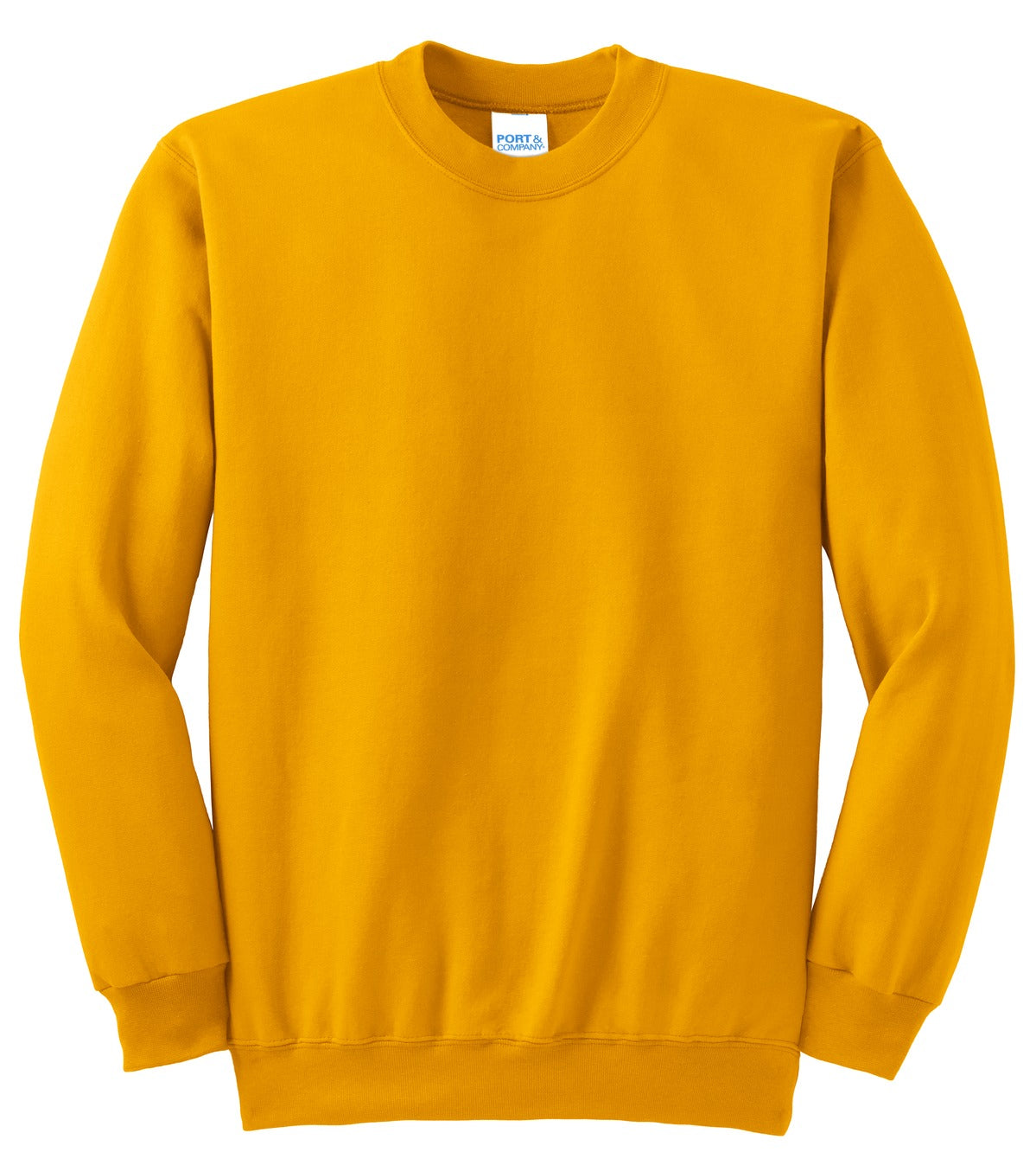 Unisex Essential Fleece Crewneck Sweatshirt - Gold