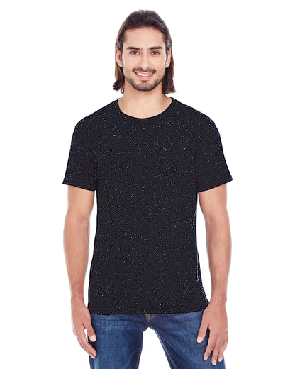 Men's Triblend Fleck Short-Sleeve T-Shirt - Black Fleck