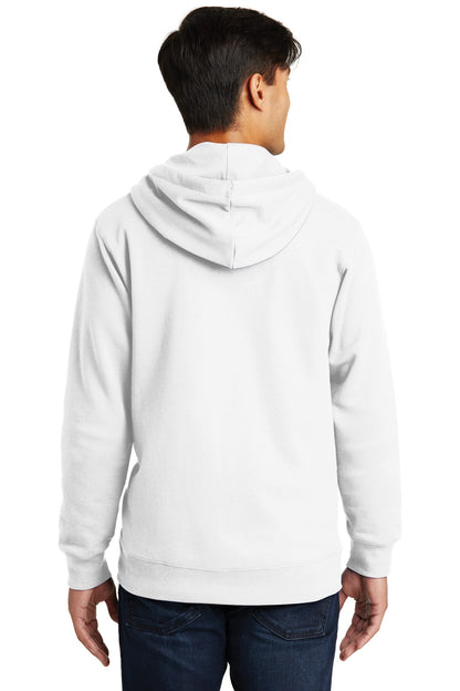 Unisex Fan Favorite Fleece Full-Zip Hoodie - White