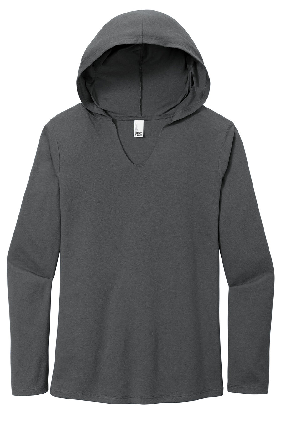 Women's Perfect Tri Long Sleeve Hoodie - Charcoal