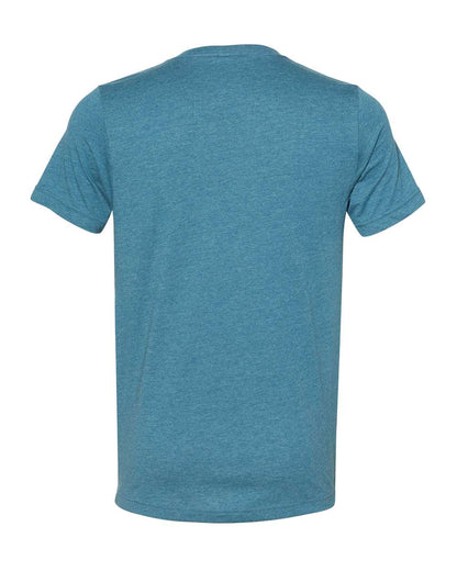 Unisex Jersey Short-Sleeve V-Neck T-Shirt - Heather Deep Teal