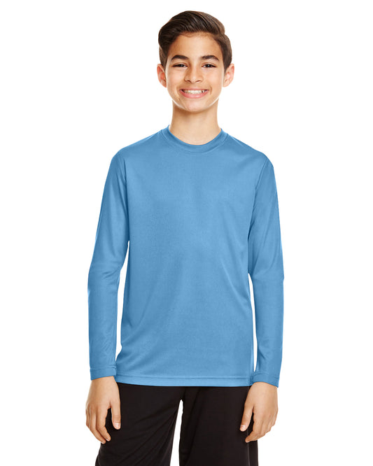 Youth Zone Performance Long-Sleeve T-Shirt - Sport Light Blue