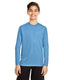 Team 365 TT11YL - Youth Zone Performance Long-Sleeve T-Shirt - Sport Light Blue