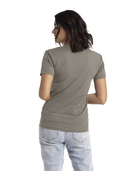 Unisex CVC Crewneck T-Shirt - Warm Gray