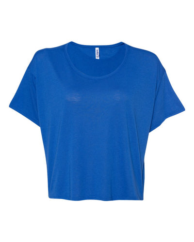 Women's Flowy Boxy T-Shirt - True Royal