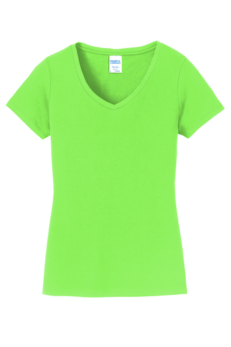 Women's Fan Favorite V-Neck Tee - Flash Green