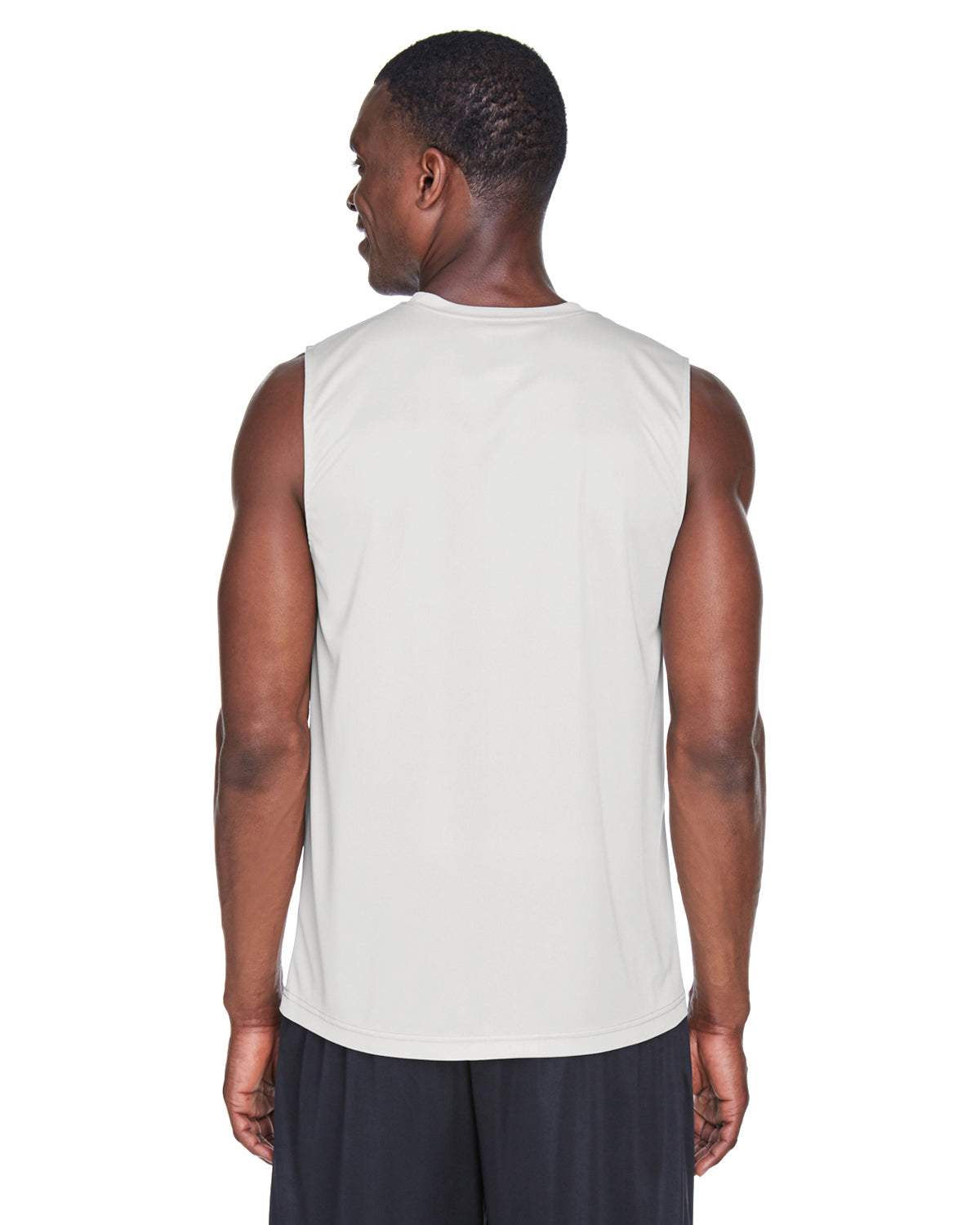 Men's Zone Performance Muscle T-Shirt - Sport Silver