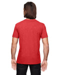 Unisex Triblend V-Neck T-Shirt - Heather Red