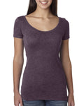 Women's Triblend Scoop - Vintage Purple