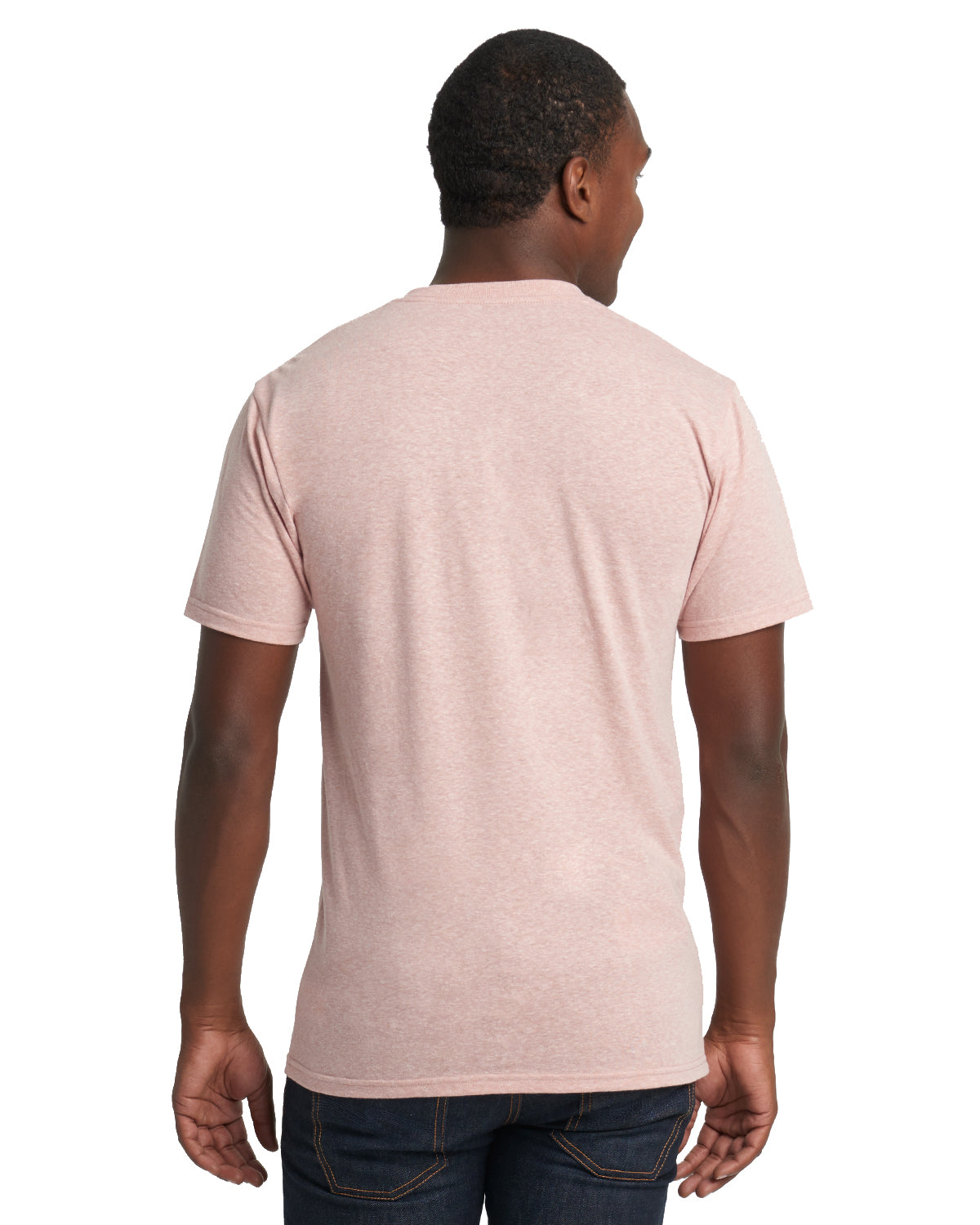 Unisex Triblend Crew - Desert Pink