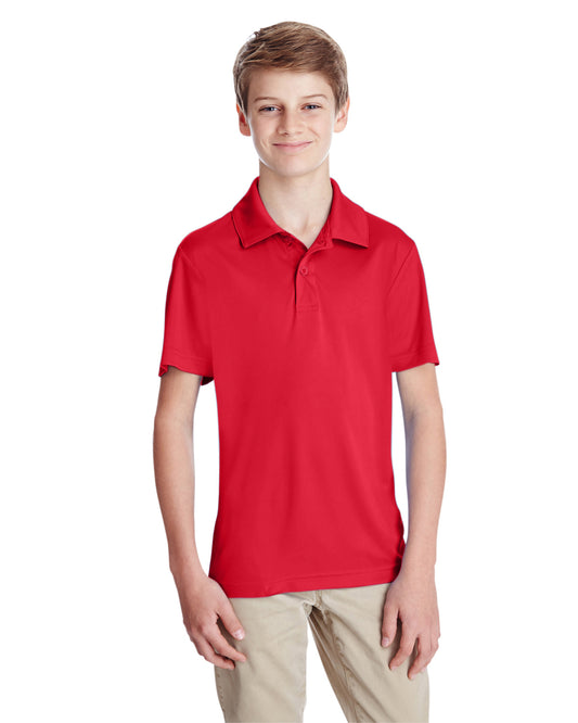Youth Zone Performance Polo - Sport Red