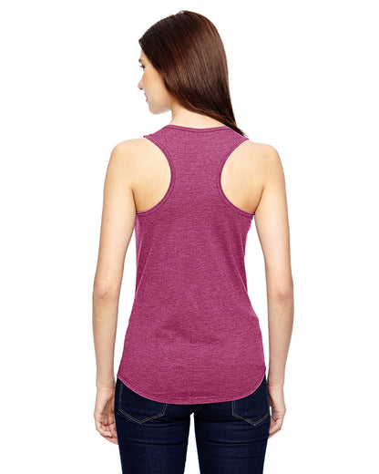 Women's Triblend Racerback Tank - Heather Raspberry