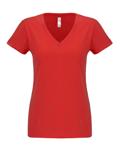 Women's Sueded V - Red