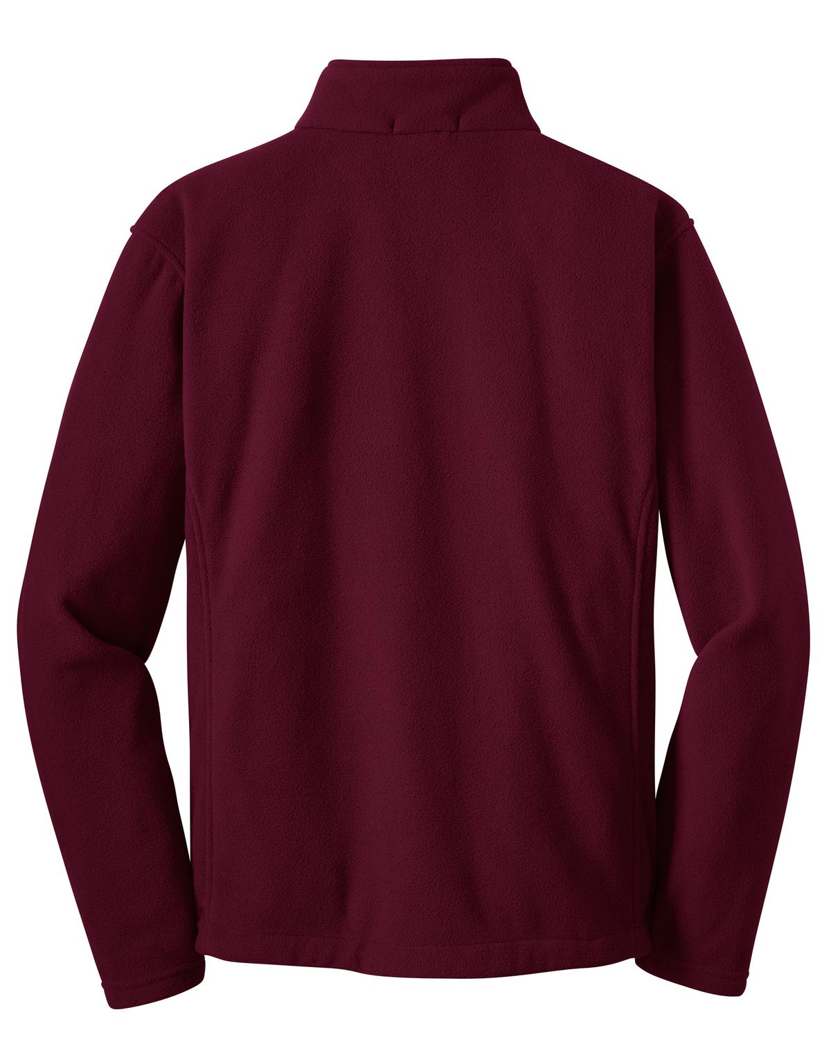 Unisex Value Fleece Jacket - Maroon