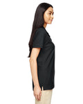 Women's Double Piqué Polo - Black