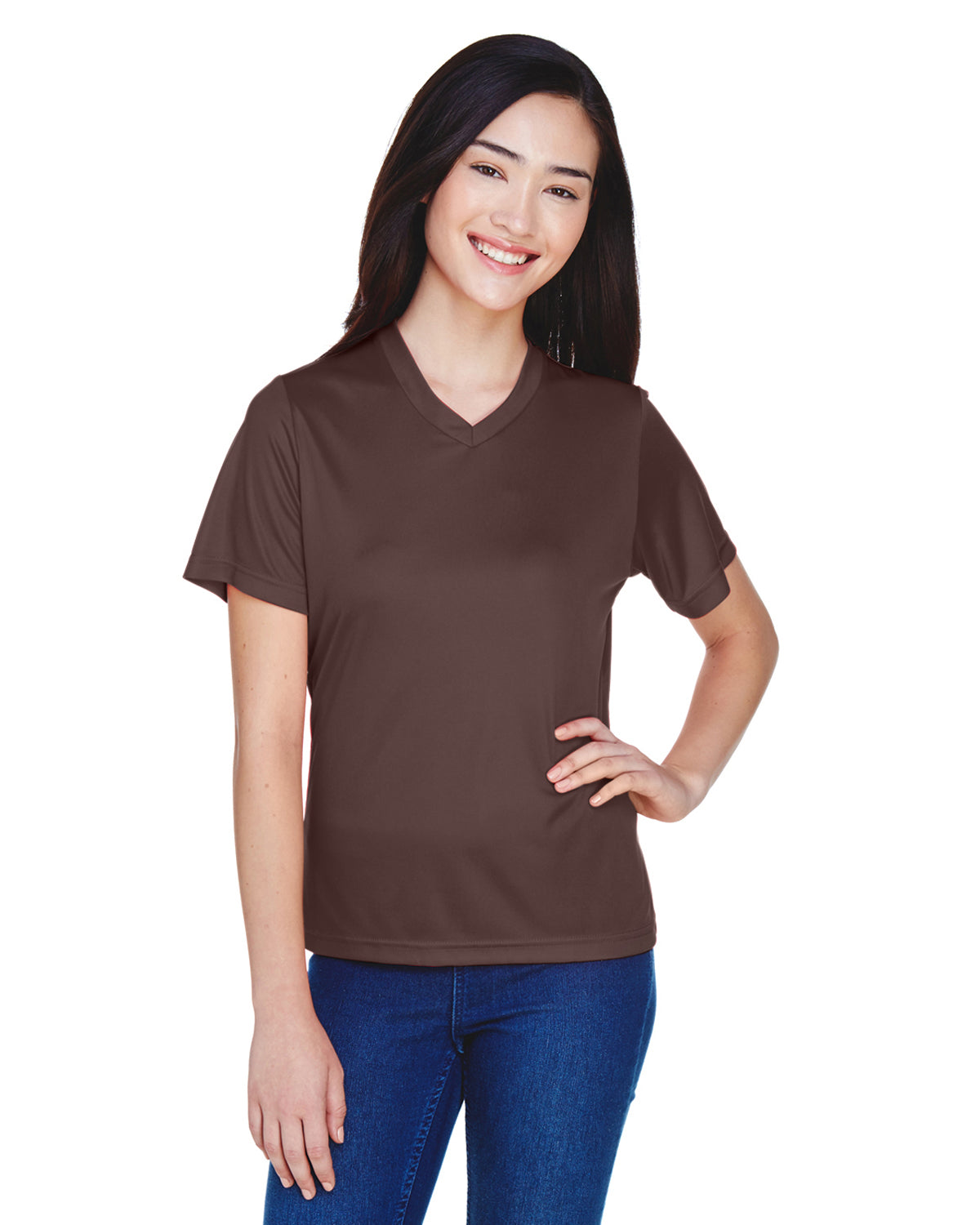 Women's Zone Performance T-Shirt - Sport Dark Brown