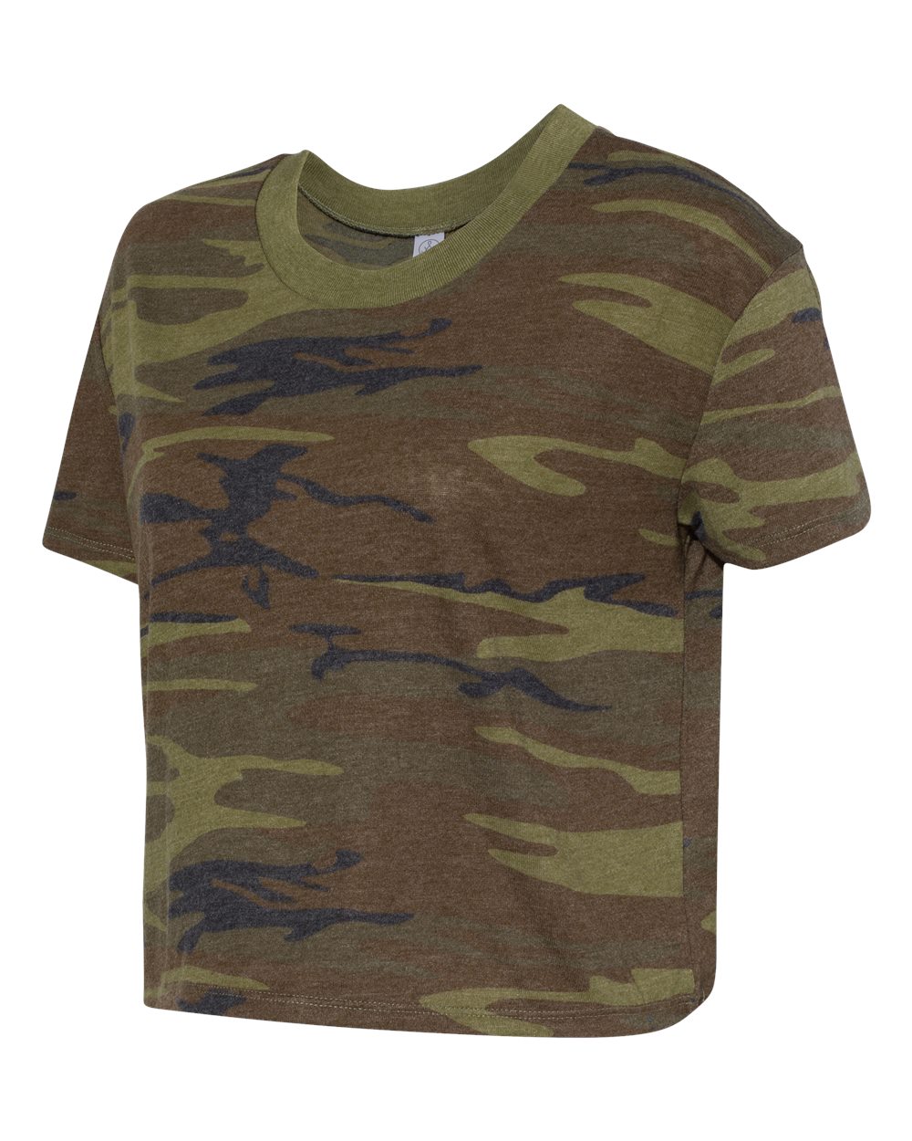 Women's Headliner Cropped T-Shirt - Camo