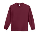 Unisex Long Sleeve Essential Tee - Cardinal