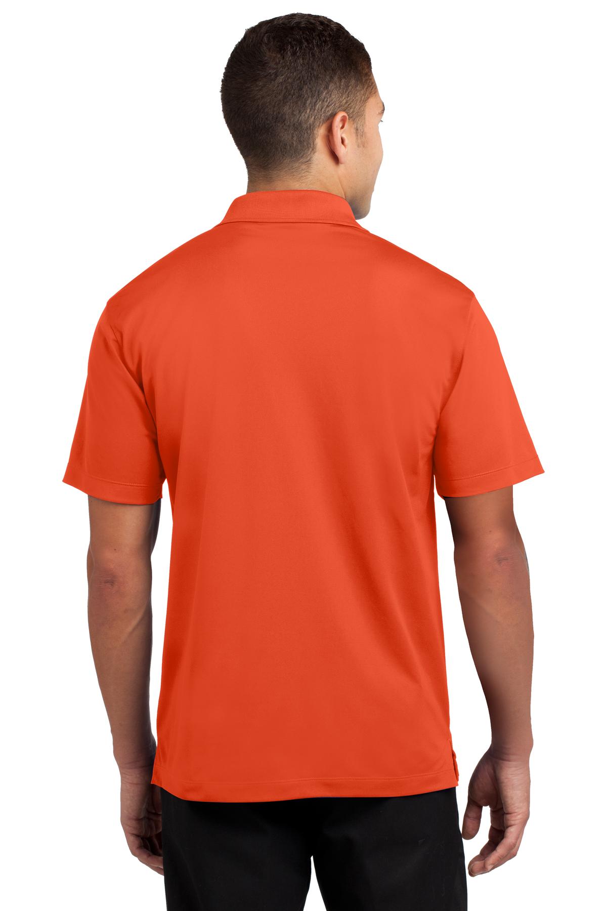 Men's Micropique Sport-Wick Polo - Deep Orange