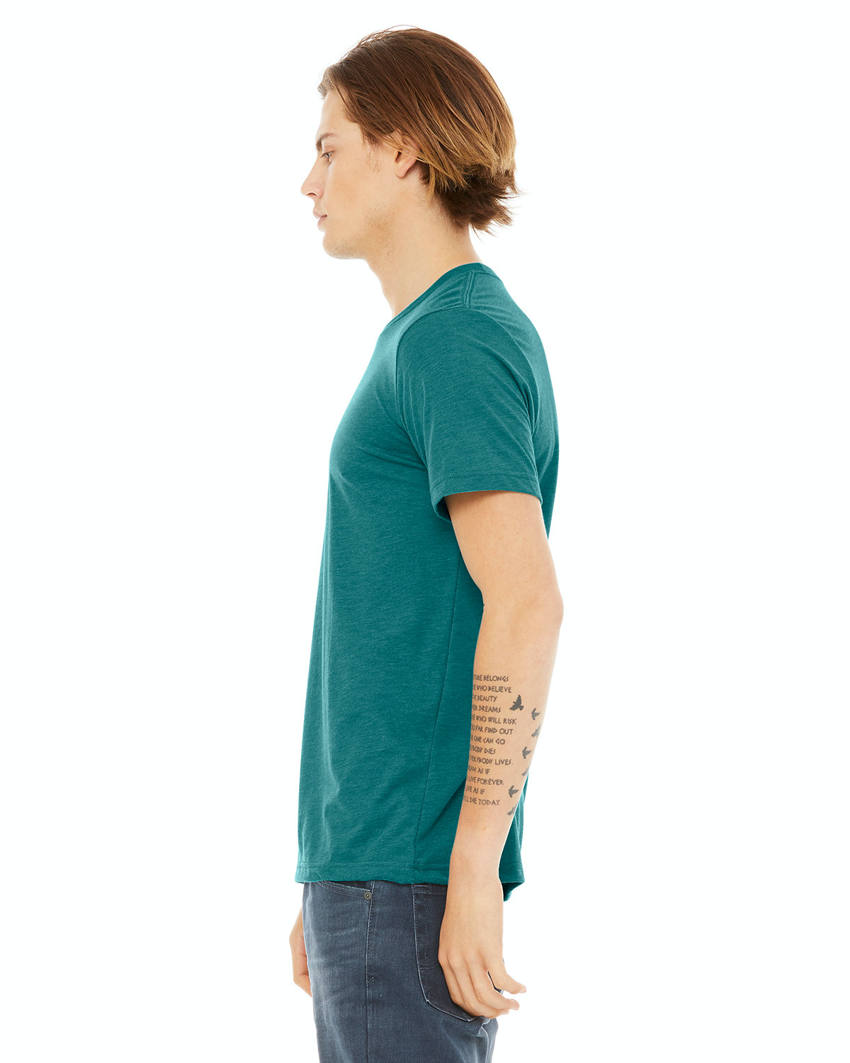Unisex Triblend T-Shirt - Teal Triblend