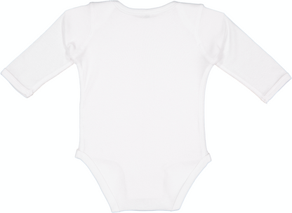 Infant Long-Sleeve Bodysuit - White