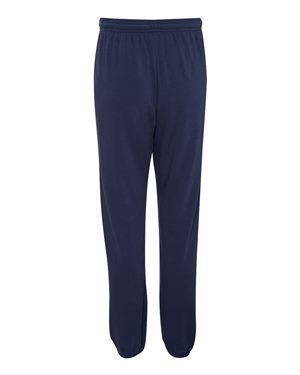 Unisex Sponge Fleece Long Scrunch Pant - Navy