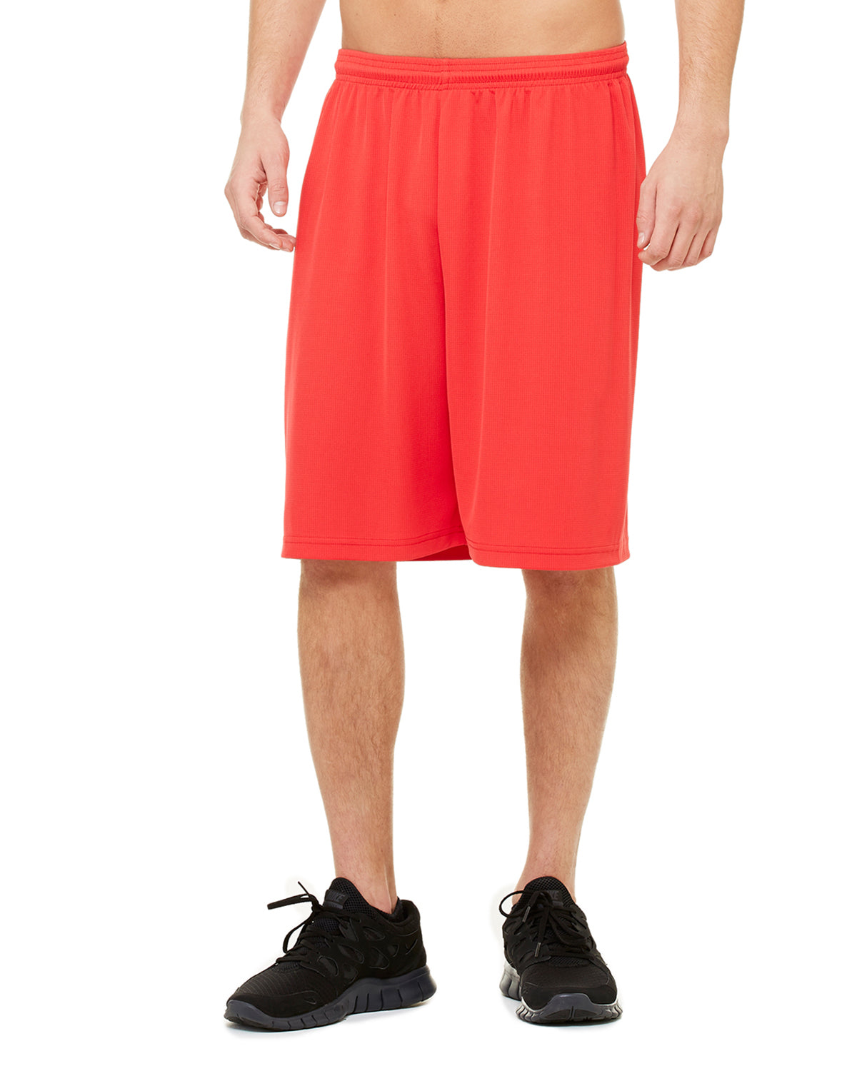 Unisex Mesh 9" Short - Sport Red