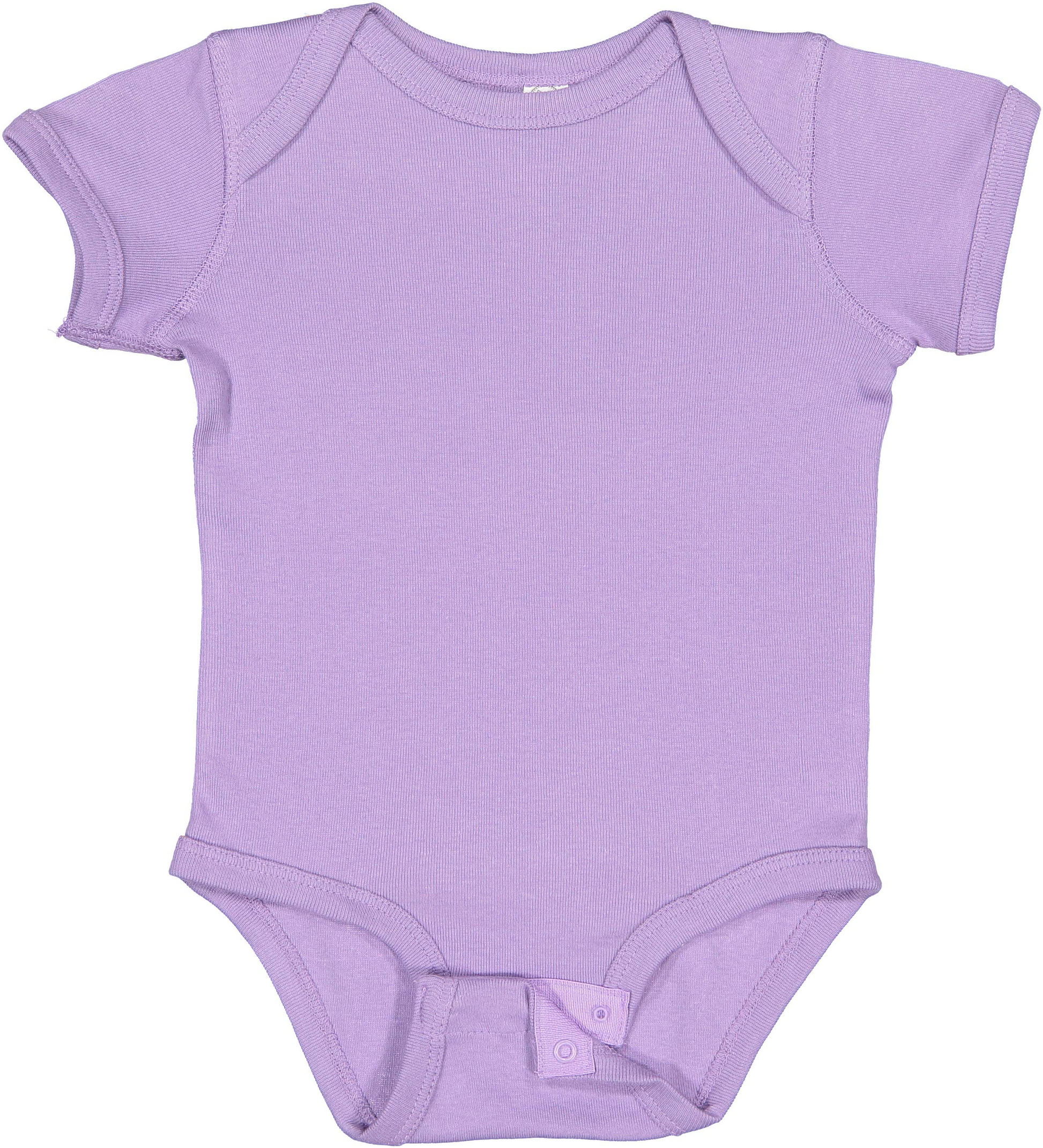 Infant Baby Rib Bodysuit - Lavender