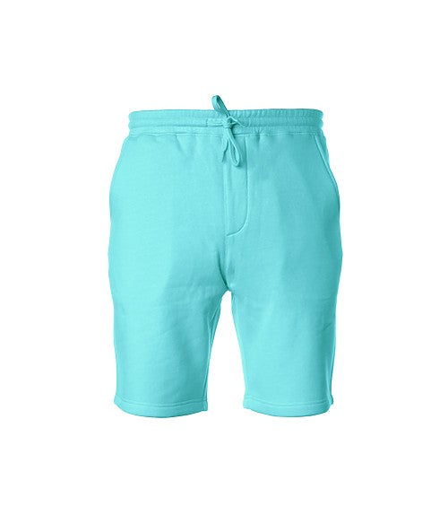 Unisex Midweight Fleece Shorts - Mint