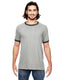 Anvil 988AN - Unisex Lightweight Ringer T-Shirt - Heather Gray / Heather Dark Gray