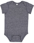 Infant Harborside Melange Bodysuit - Navy Melange